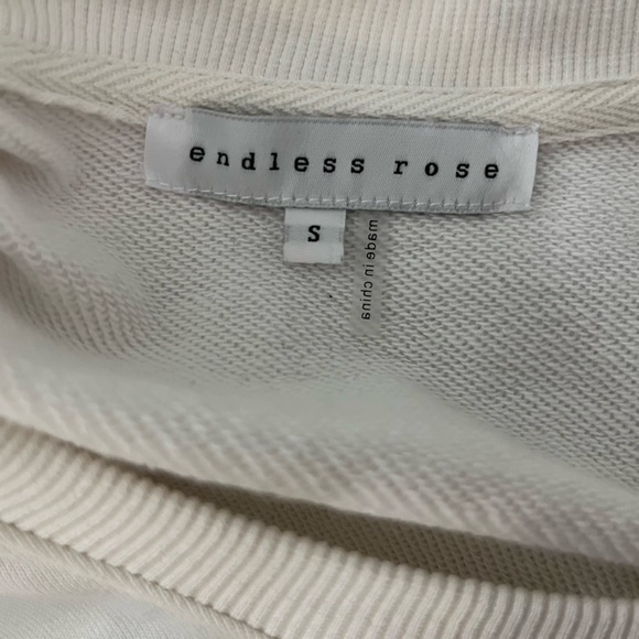 Endless Rose Embellished Sweatshirt. New- Size Small - Picture 2 of 2